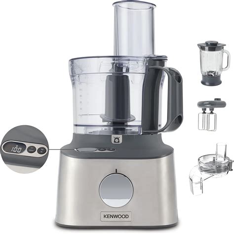 Kenwood Multipro Compact FDM315SS Robot De Cuisine Compact 2 1 L