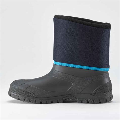 Botas De Senderismo Para Nieve Cálidas E Impermeables Para Niños Sh100