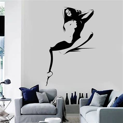 Vinyl Wall Decal Hot Sexy Woman Girl Adult Decor Stickers Art Decor