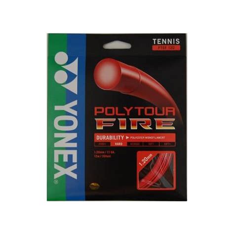 Yonex Poly Tour Fire M Set Rot Mm