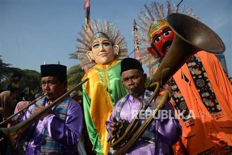 Lebaran Betawi Yang Ke Digelar Di Lapangan Monas Republika Online