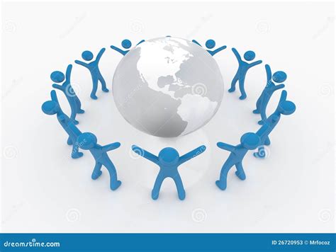 Human Circle Stock Illustration Illustration Of Abstract 26720953