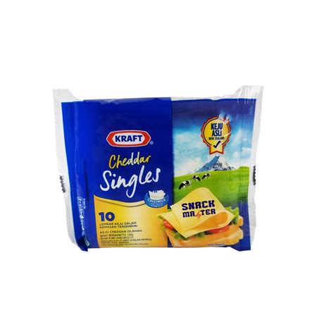 Jual Kraft Cheddar Singles Netto Gr Isi Shopee Indonesia