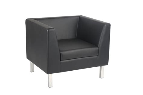 Classic Style Leather Office Sofa One Seater Two Seater And Three