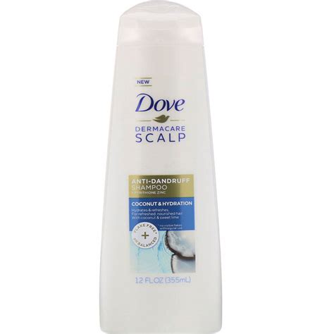 Dove Dermacare Scalp Anti Dandruff Shampoo Coconut And Hydration 12 Fl Oz 355 Mlsingapore