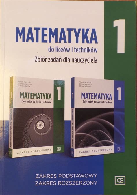 Matematyka Zbi R Zada Dla Nauczyciela Pazdro Oe