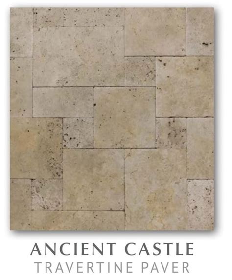 Ancient Castle Travertine Pavers