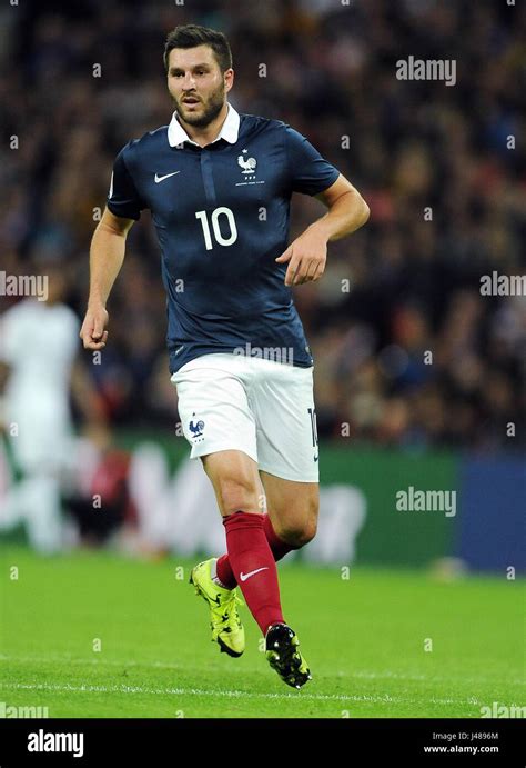 ANDRE PIERRE GIGNAC OF FRANCE ENGLAND V FRANCE WEMBLEY STADIUM LONDON ...