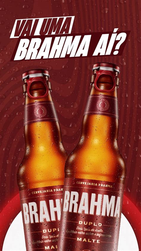 Cerveja Brahma Duplo Malte Bares Social Media Psd Edit Vel P Ster De