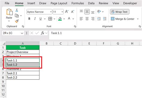 How To Indent In Excel Cell Step By Step Guide Myexcelonline