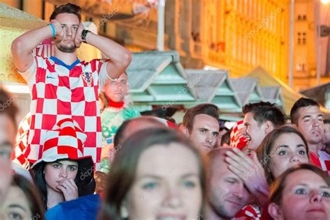 Croatian Football Fans Stock Editorial Photo Paulprescott