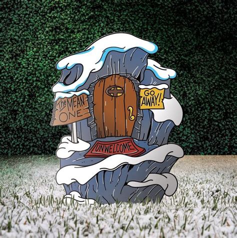 Grinch Yard Decoration Whoville House The Grinch Decoration