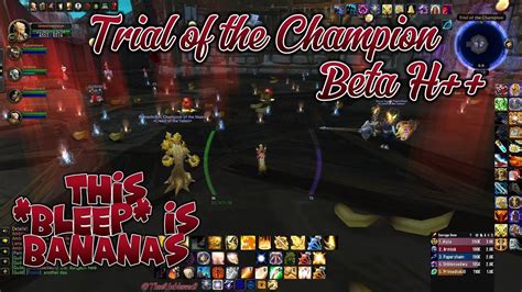 World Of Warcraft WOTLK CLASSIC ERA Trial Of The Champion Beta H