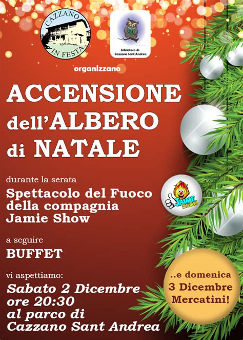 ACCENSIONE DELL ALBERO DI NATALE Bergamo Avvenimenti