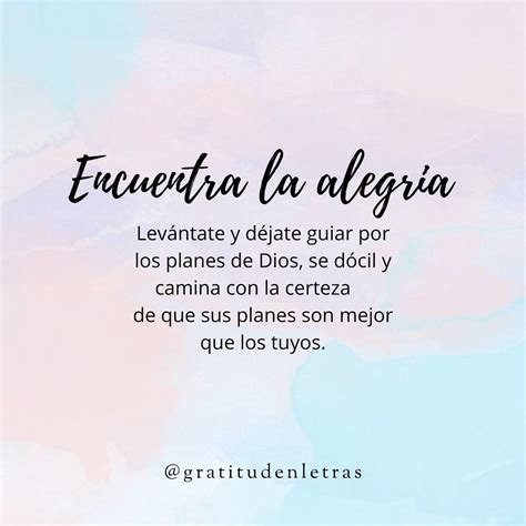 GRATITUD EN LETRAS on Instagram Gracias señor porque eres el centro