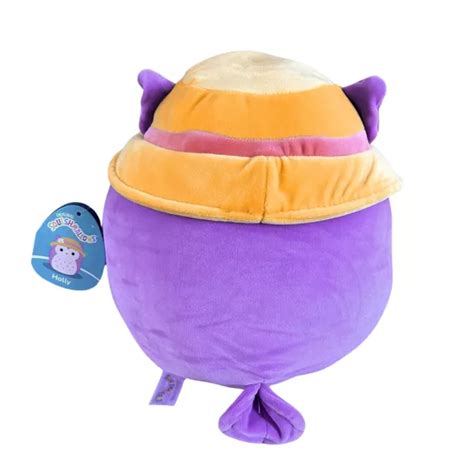 SQUISHMALLOWS EVERYDAY ÉQUIPE 12 7cm Peluche Holly la Chouette avec