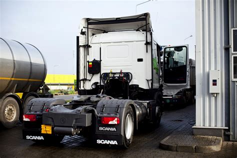 Pierwsza W Polsce Scania LNG Cng Lng Pl