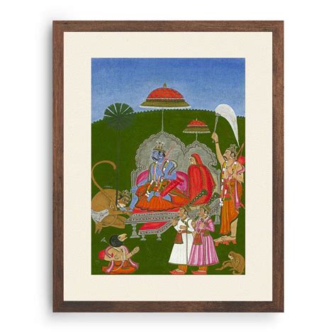 Rama avatar: Buy Classical Indian Miniature Paintings – Dessine Art