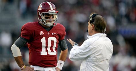 AJ McCarron Shares Text Exchange With Nick Saban After Retiring