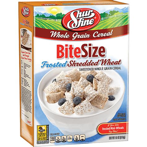 Frosted Shredded Wheat Bite Size Cereal Market Basket