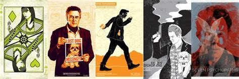 SEVEN PSYCHOPATHS Posters by Artists Todd Slater, Phantom City Creative ...