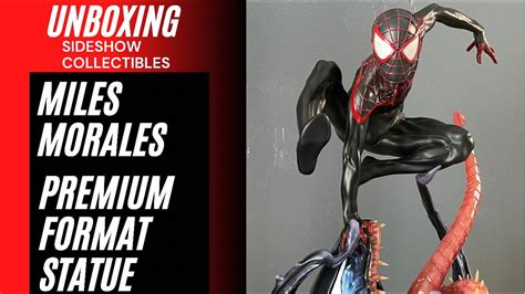 Sideshow Miles Morales Spider Man Premium Format Statue Exclusive