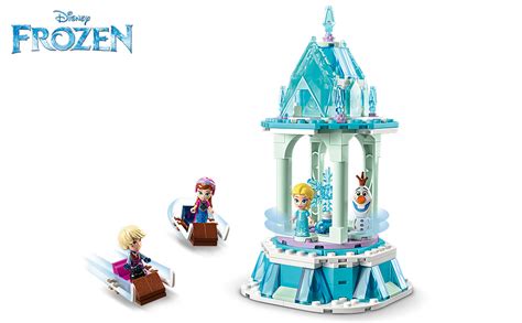 LEGO 43218 Disney Magiczna Karuzela Anny I Elzy Zabawka Inspirowana