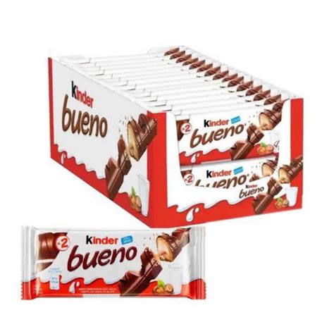 Chocolate Kinder Bueno White 39g Caixa C15 Unidades Ferrero Rocher