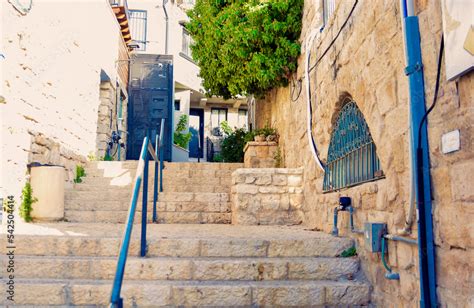 walk through the Old Town of Safed, center of Kabbalah and jewish ...