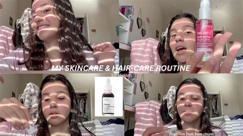 My Skincare And Hair Care Routine Youtube