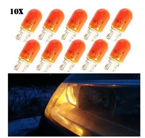 AMPOULES T10 ORANGE WY5W Pour REPETITEUR CLIGNOTANT W5W VOITURE