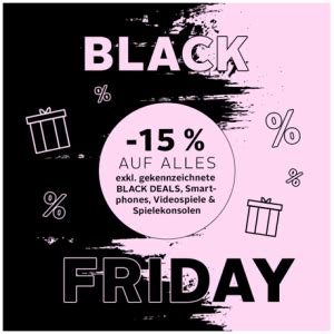 OTTO Black Friday Sale 2023 15 Rabatt Auf Vieles Einige Ausnahmen