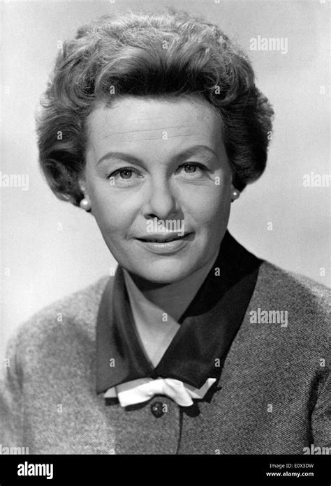 Portrait of singer Ilse Werner in her later years Stock Photo - Alamy