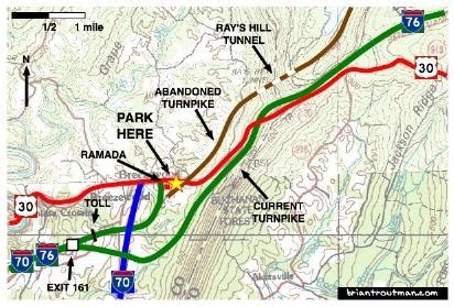 Map Of Pa Turnpike With Exits