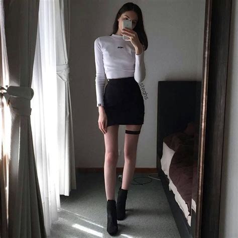 Skinny Aesthetic Ulzzang Fashion Fashion Korean Fashion