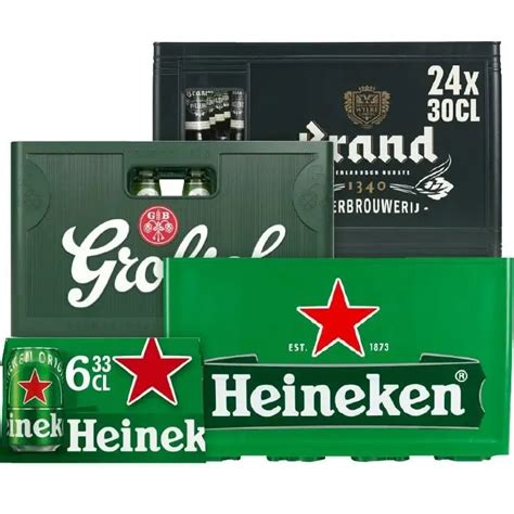 Alle Heineken Brand Of Grolsch Multipacks Of Kratten Aanbieding