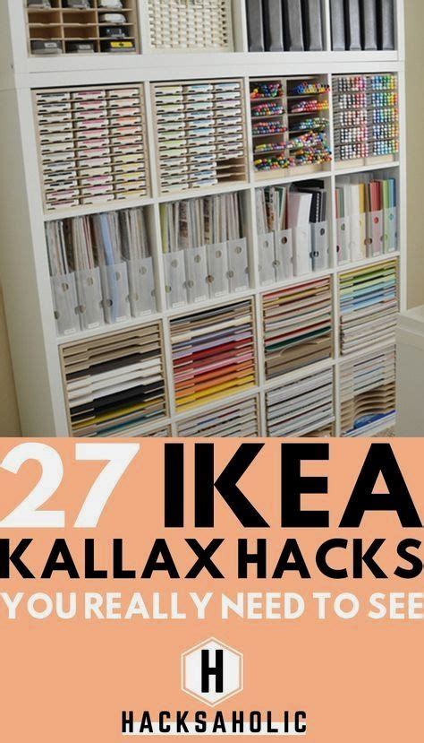 27 Ikea Kallax Hacks You Need In Your Home Hacksaholic Ikea Craft