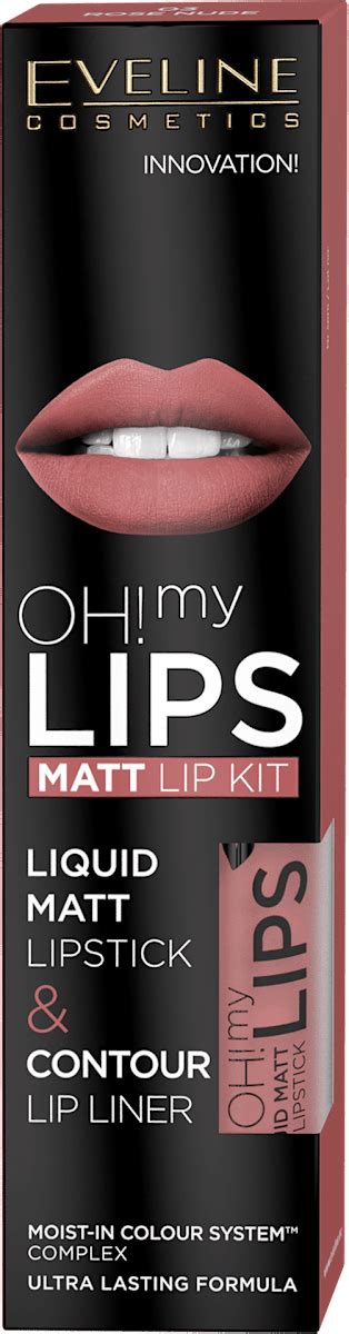 Eveline Cosmetics Oh My Velvet Lips Matt Set Za Usne Rose Nude Ml Dm Rs
