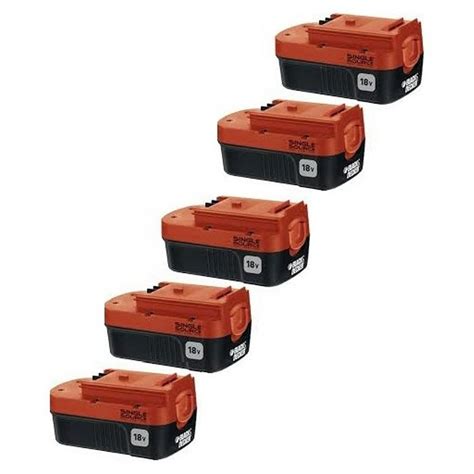 Black And Decker 244760 00 Hpb18 Ope 18 Volt Nicad Single Source Battery 5 Pack