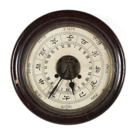 Vintage Chinese Wall Clock (Lot 16 - End-of-Summer Gallery AuctionAug ...