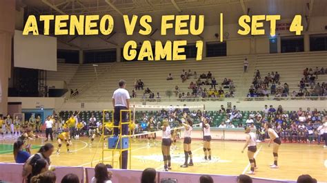 ATENEO BLUE EAGLES Vs FEU LADY TAMARAWS SET 4 EXHIBITION GAME 1