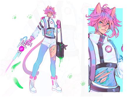 Auction Catboy Assassin Adopt 4 Closed By Espretae On Deviantart