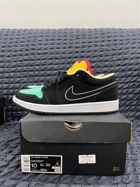 Nike Air Jordan 1 Low Se Aurora Green Mens Fashion Footwear