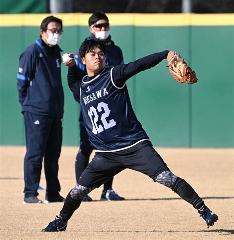 【西武】ドラ5山田陽翔「ようやくプロ野球選手として練習ができる」新人合同自主トレ開始を喜ぶ プロ野球写真ニュース 日刊スポーツ