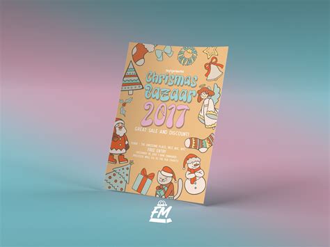 Christmas Bazaar PSD Flyer v3 ~ Flyer Templates ~ Creative Market