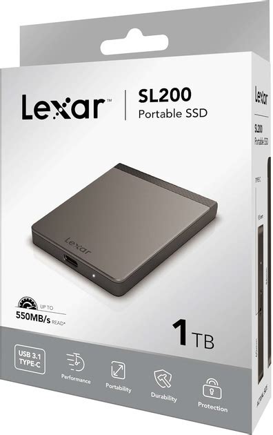 Disque SSD Externe LEXAR SL200 1To Infinytech Reunion