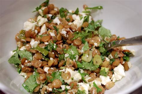 The Skillet Takes: Lentil and Feta Salad