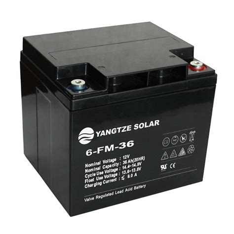 Supply 12V 36Ah Lead Acid Battery Wholesale Factory Yangtze Battery