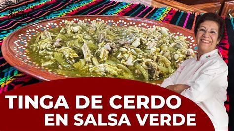 Tinga De Cerdo En Salsa Verde Youtube