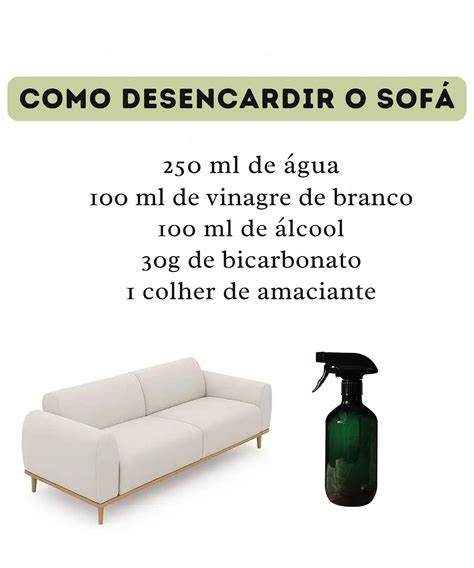 Como Limpar Sofá De Tecido Com Álcool - Dicas - Receita para limpar sofá de tecido encardido com bicarbonato e ...
